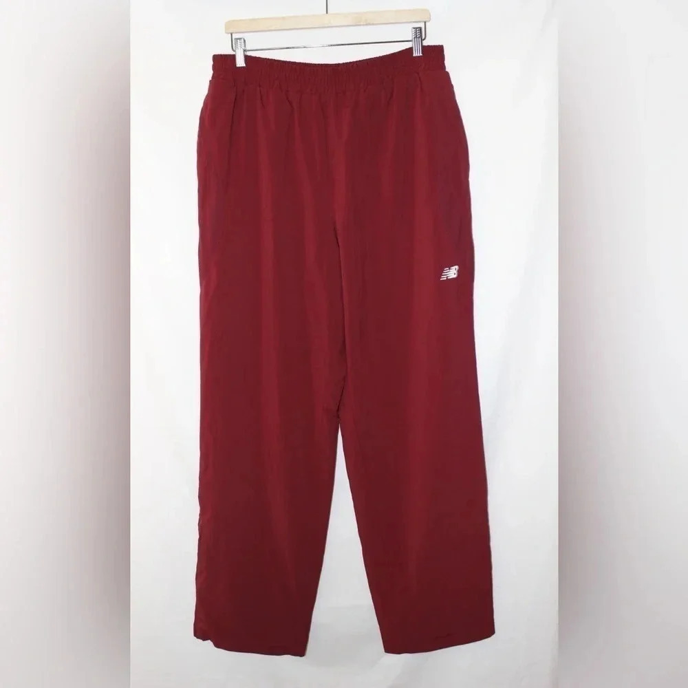 Men’s New Balance Lined Ankle Zip Activewear Workout RunningTrack Pants Size XL